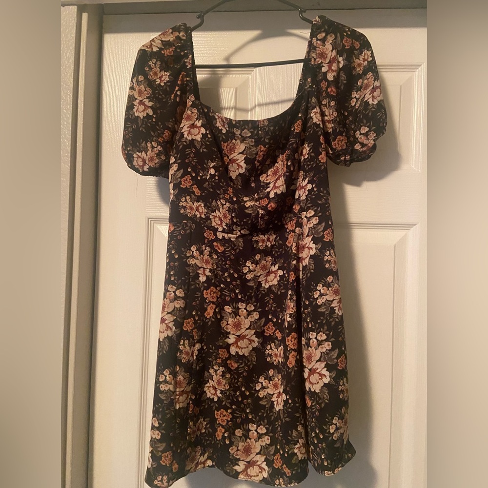 A&F floral mini dress. NWT